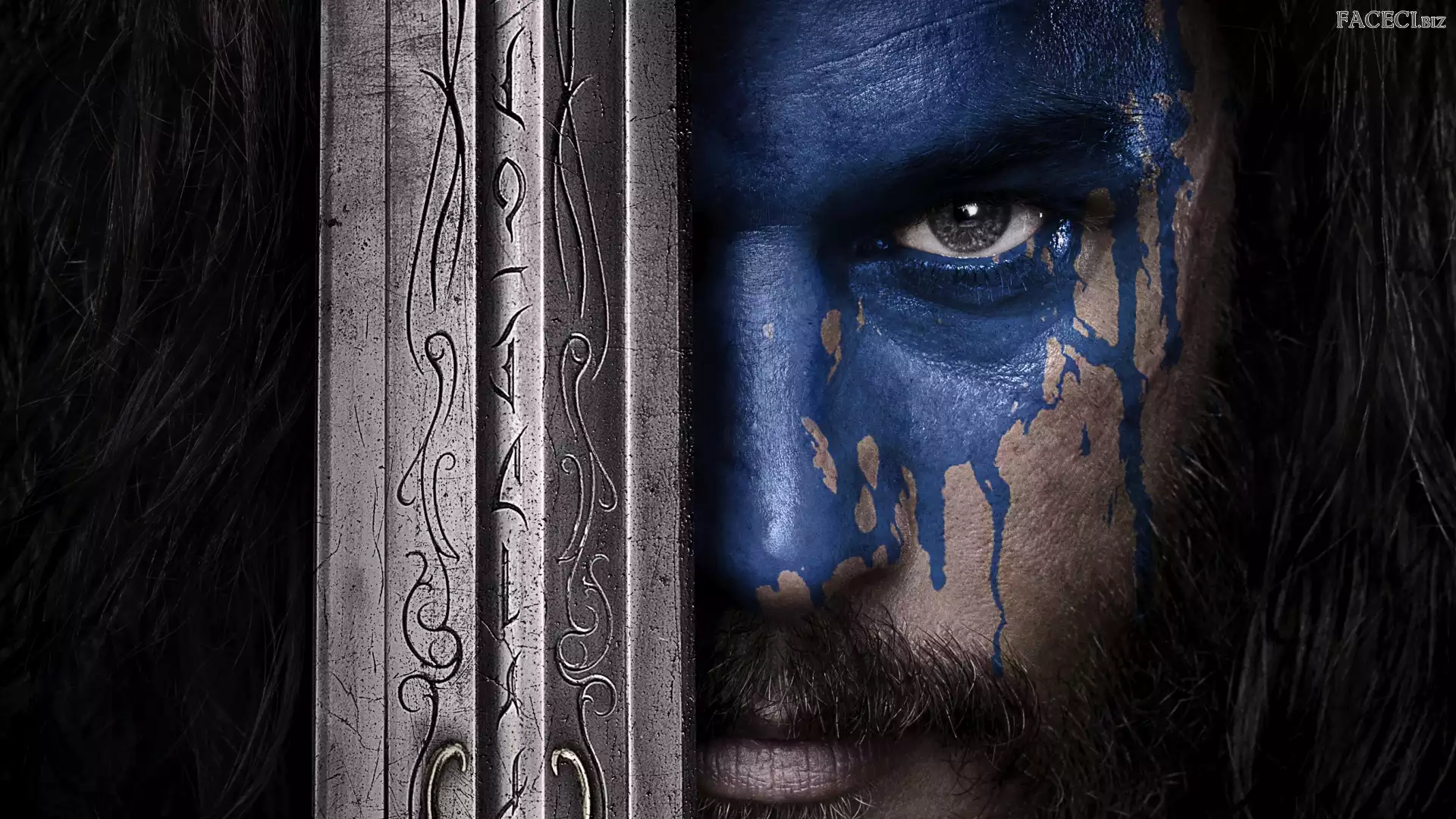 Miecz, Ostrze, Warcraft : Początek, Fantasy, Travis Fimmel